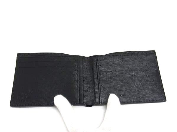 □新品□未使用□ MONT BLANC モンブラン レザー 二つ折り 財布