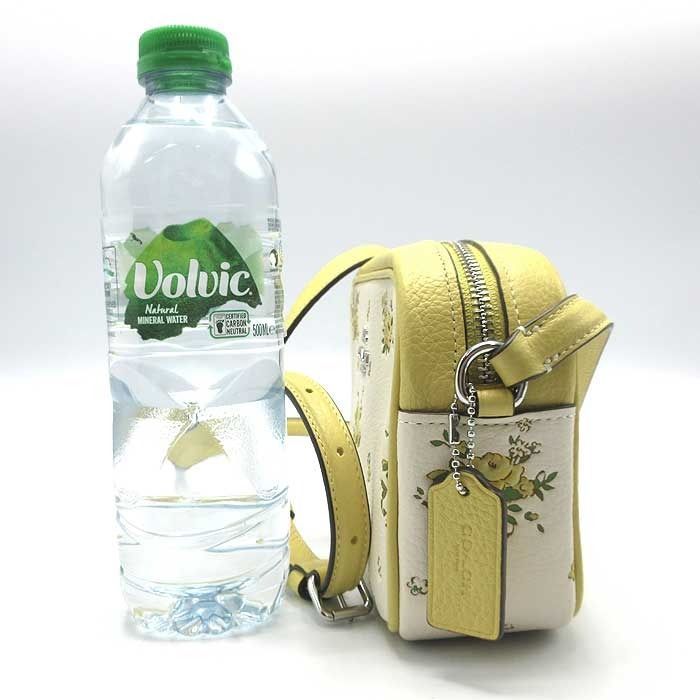 【新品】コーチ CAQ38 SVCAH (チョークマルチ) バッグ ショルダーバッグ COACH JAMIE レザー フローラル プリント ミニ カメラバッグ 斜め掛け アウトレット レディース 新品】コーチ CAQ38 SVCAH (チョークマルチ) バッグ ショルダーバッグ