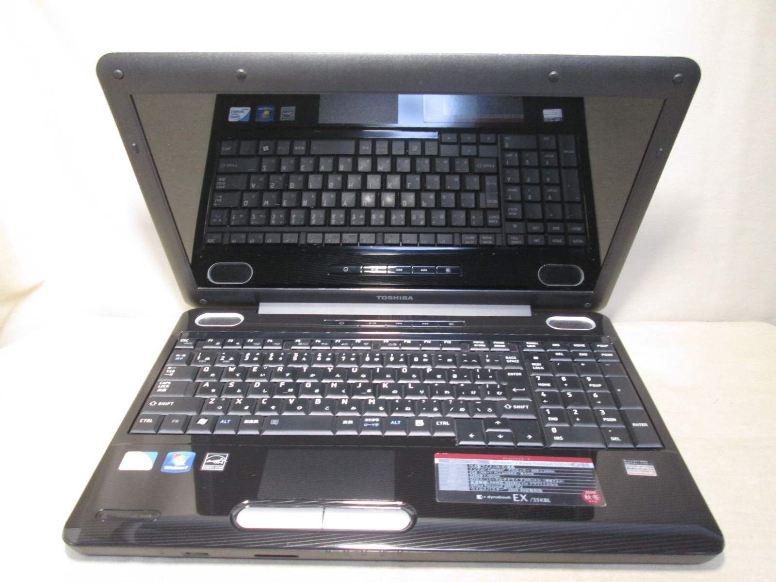 東芝 dynabook EX/35KBL【Celeron 900 2.2GHz】　【Windows7モデル】 均一／BIOS表示可／HDMI [92384]