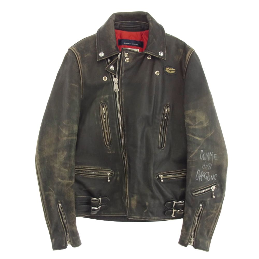 Lサイズ OQ-J001 ギャルソン ジャケット 2016年 GW コラージュ COMME des GARCONS コムデギャルソン AD2016 KZ-J001 × Lewis