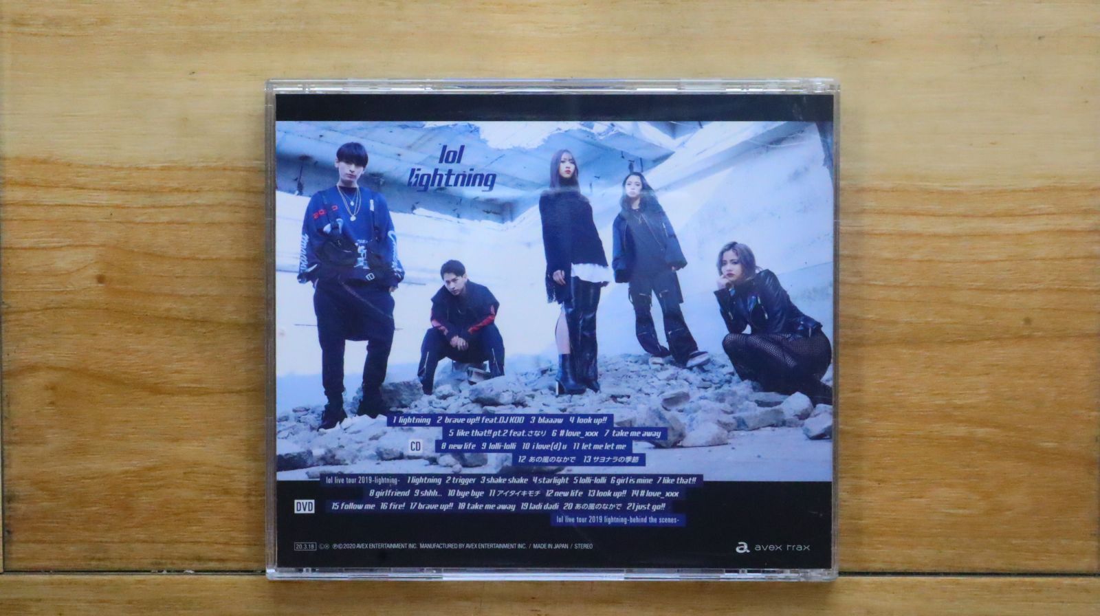国内盤CD☆エルオーエル/lol□ lightning(CD+DVD)(LIVE盤