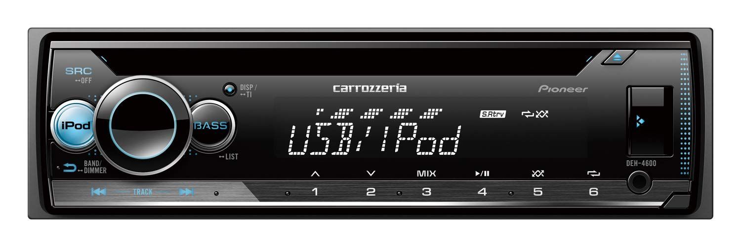 在庫 DSP AUX iPhone iPod USB カロッツェリア CD 1D DEH-4600 カーオーディオ Pioneer