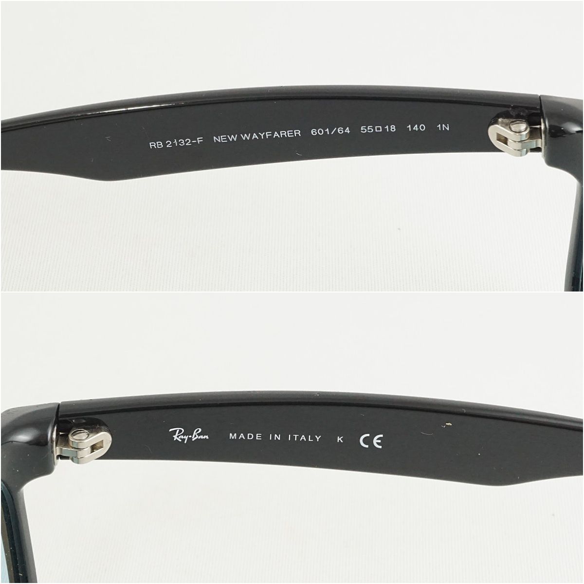 サングラス RayBan NEW WAYFARER RB2132-F USED品 601/64