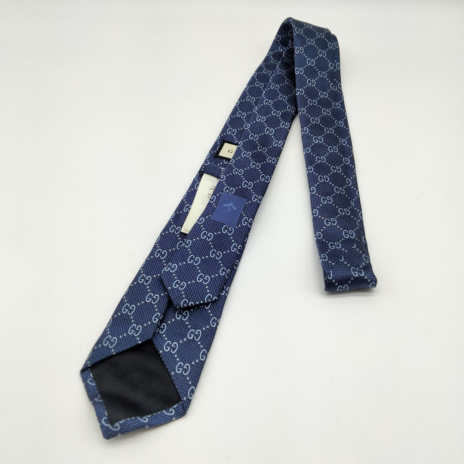 未使用　グッチ　ネクタイ　4-23 GGマーク　ベルト　財布　ジャケット 09z4565204b0024168-1.jpg