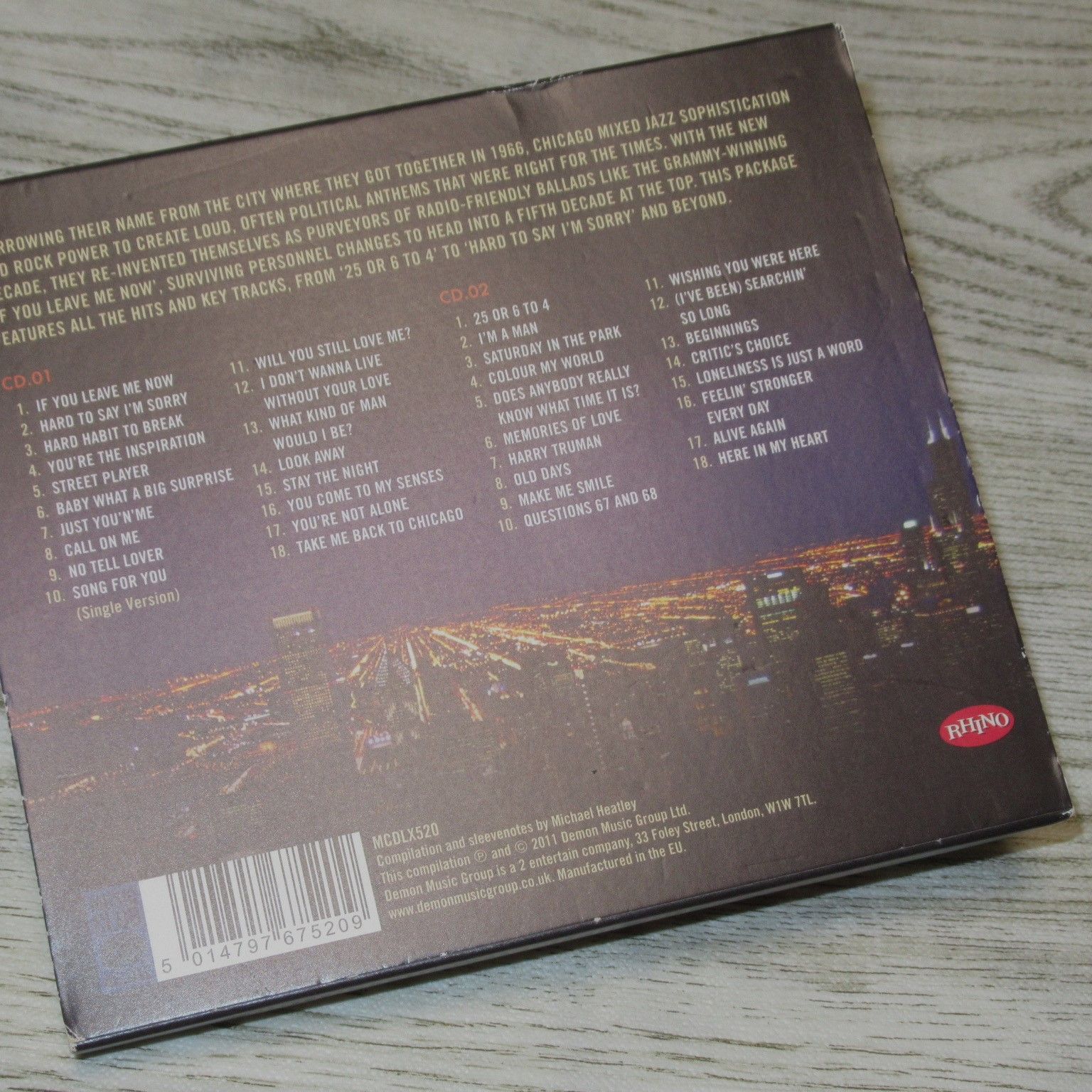 CD CHICAGO THE ULTIMATE COLLECTION 外ケース付 2CD 全36曲 MCDLX520 シカゴ - メルカリ
