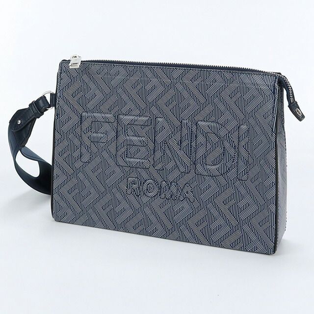 FENDI フェンディ メンズ - FFキャンバス 7VA564 クラッチバッグの通販
