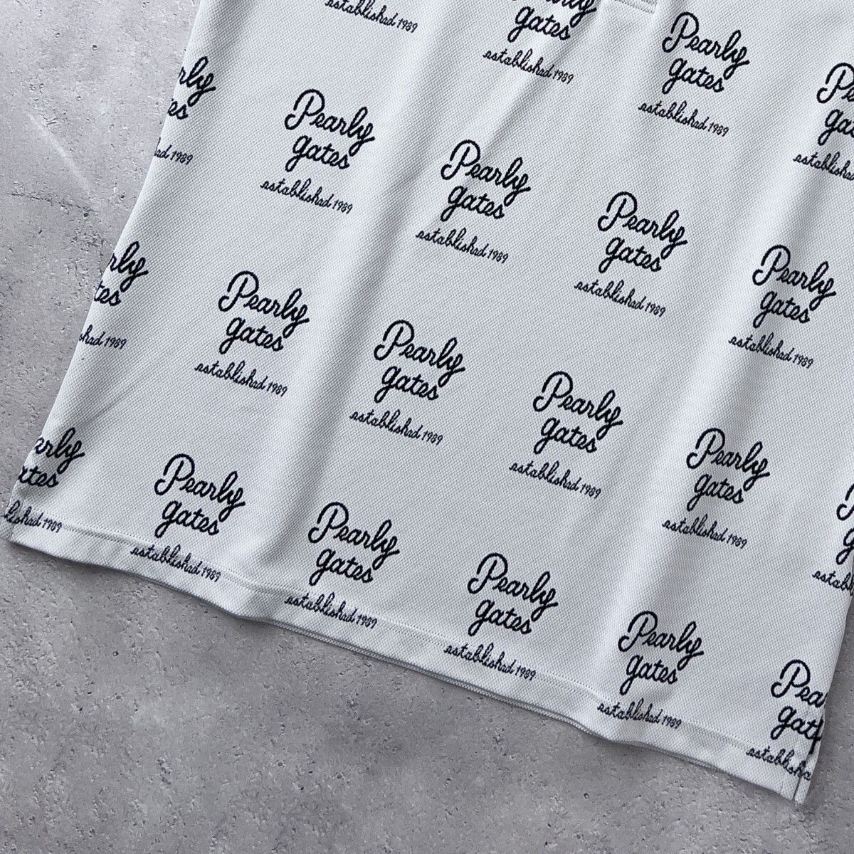 PEARLY GATES パーリーゲイツ 筆記体 ロゴ グラフィック