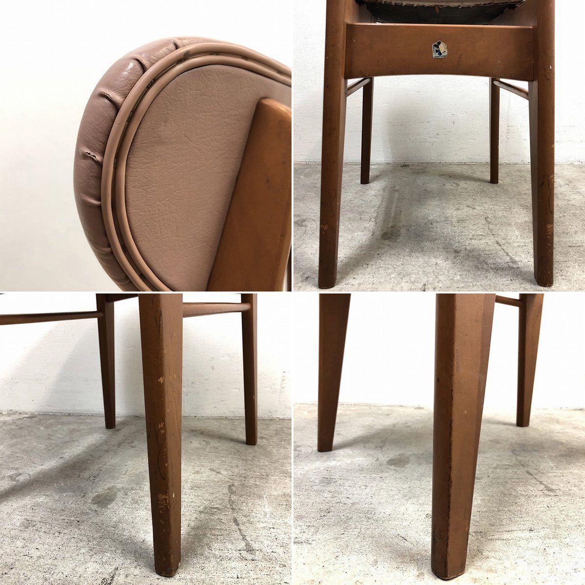 NAGANO INTERIOR ナガノインテリア ダイニングチェア 幅39cm 高