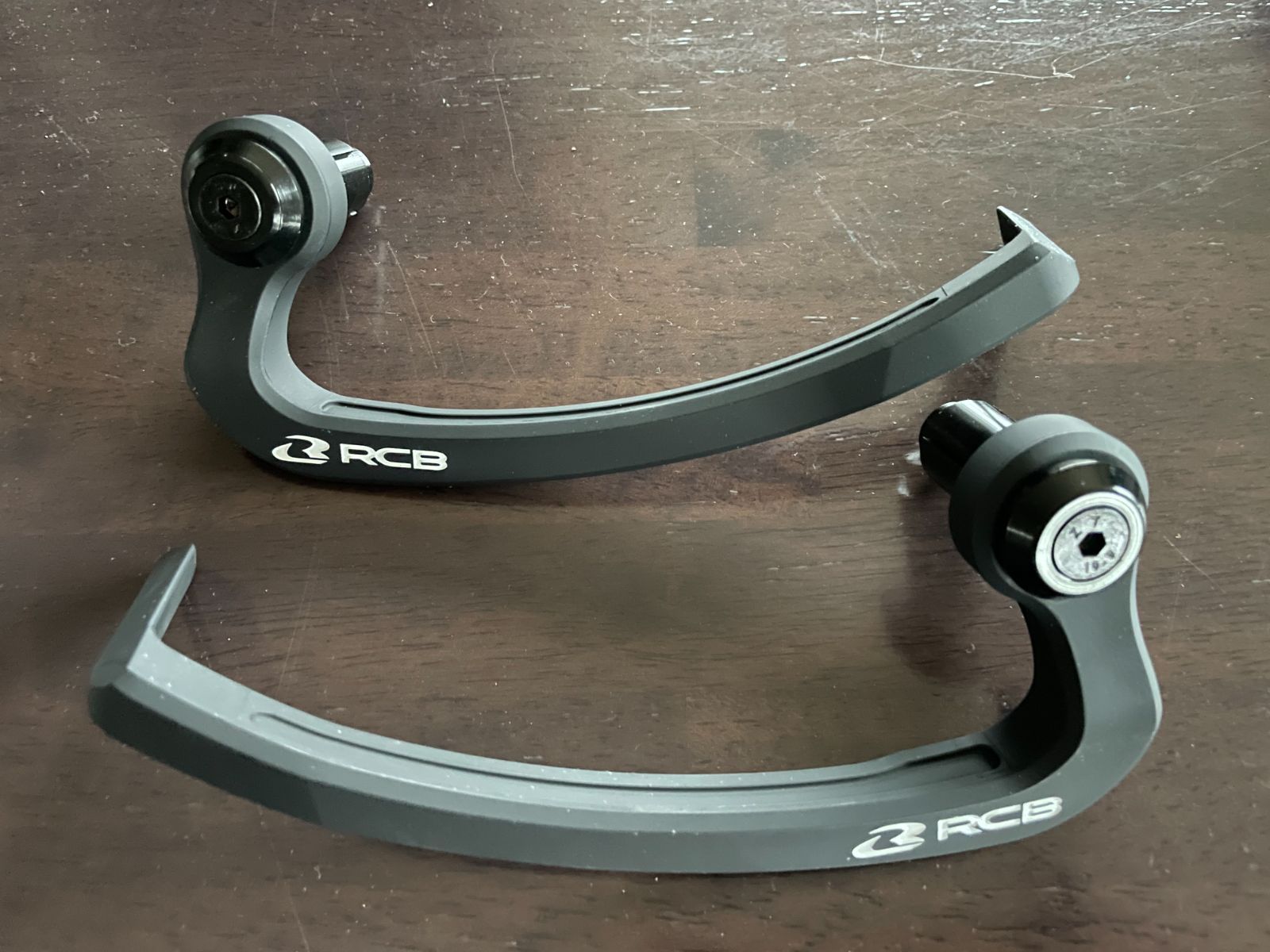 RCB GPレプリカレバーガードGP2-V2 左右セット 黒 汎用