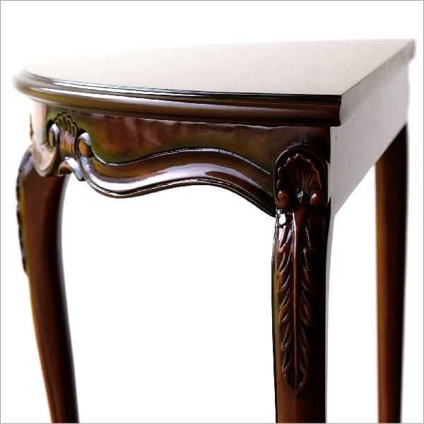 電話台 マホガニーコンソールL