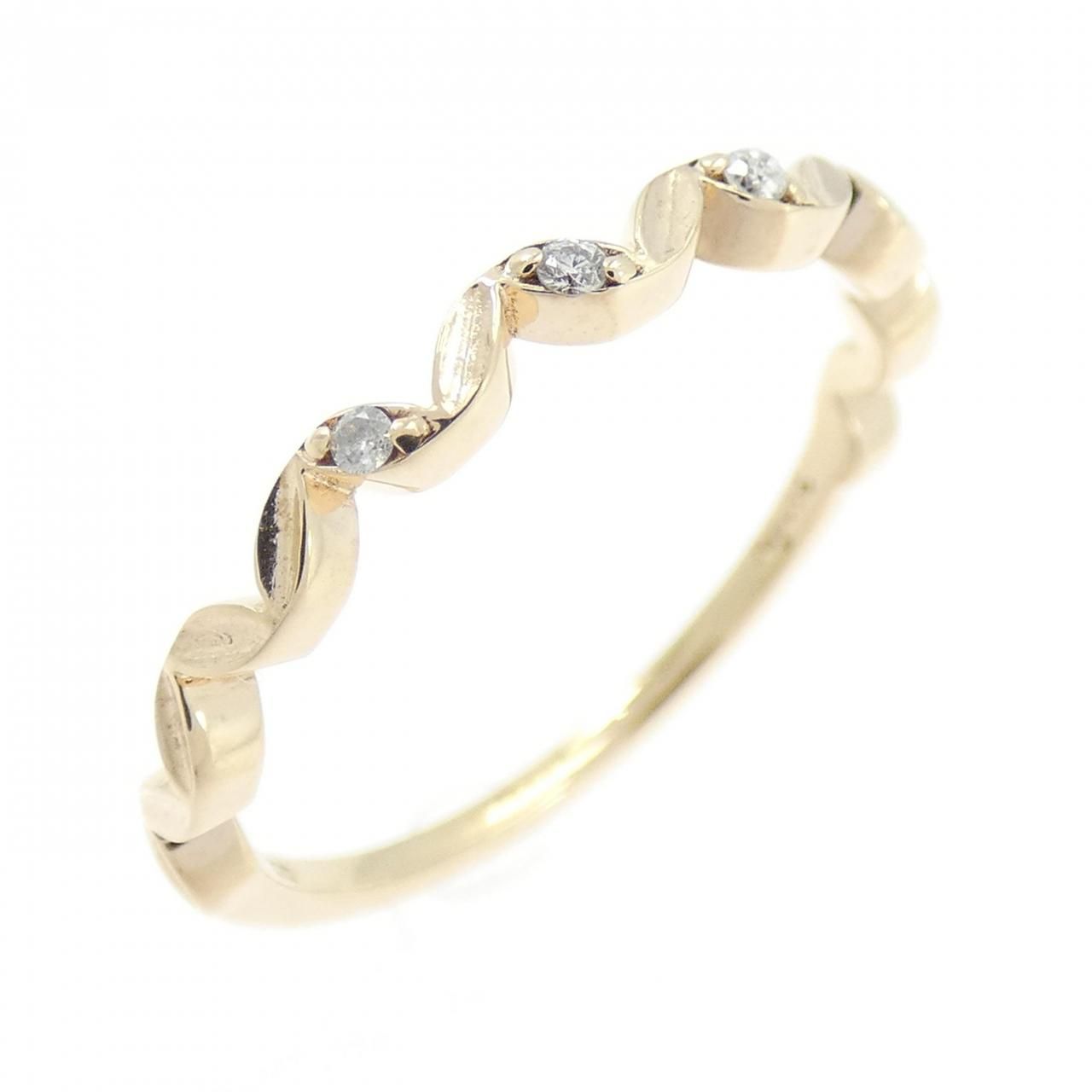 アガット ダイヤモンド リング 0.01CT