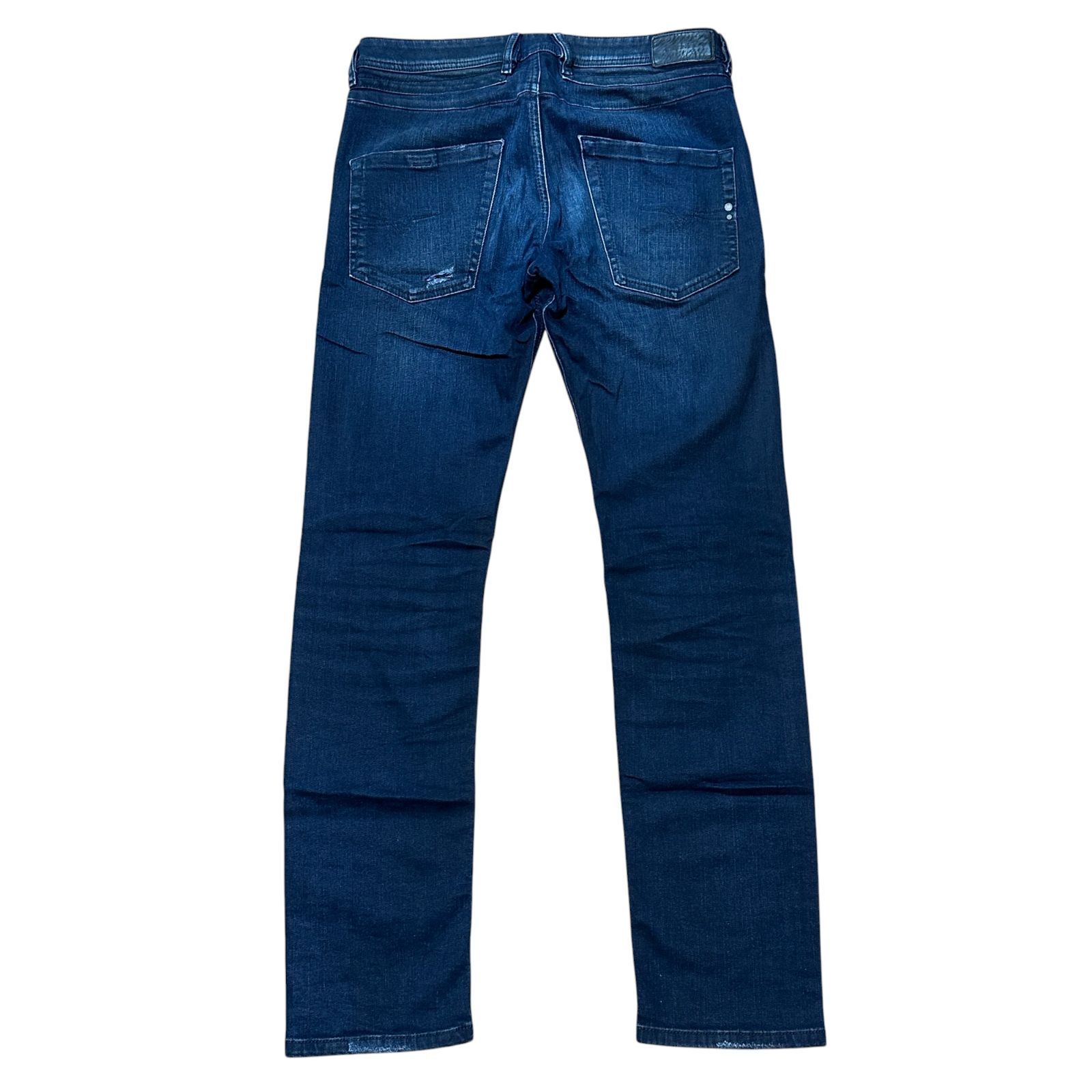 DIESEL BELTHER 084ND 濃紺 ストレッチ スリム テーパードデニム 