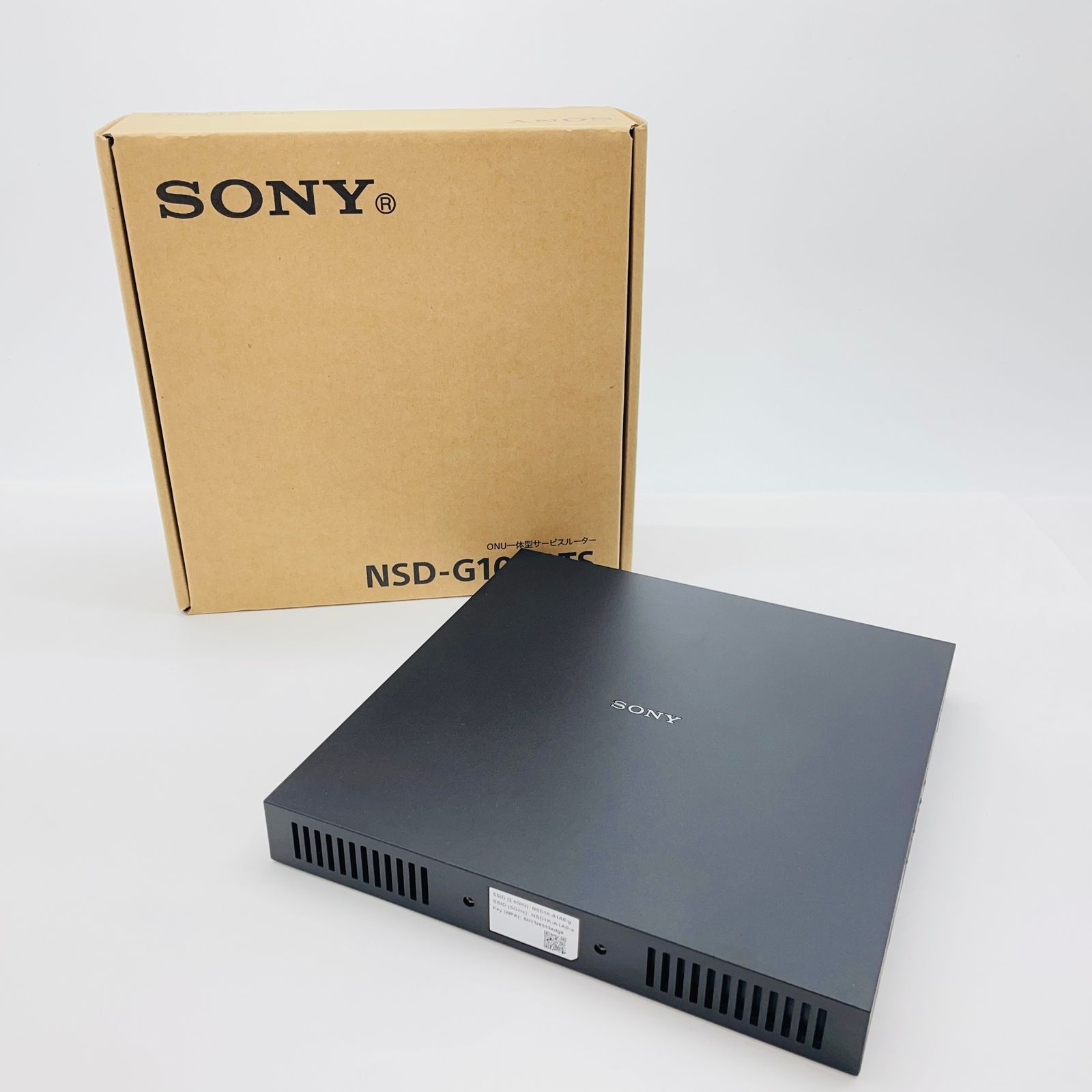 NSD-G1000TS SONY ONU 一体型サービスルーター【C4088-80】 - メルカリ