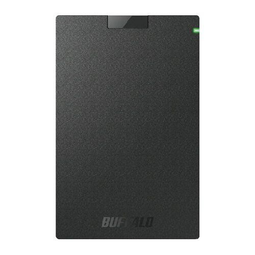 ポータブルＨＤＤ １ＴＢ ブラック HD-PCG10U3-BBA ＢＵＦＦＡＬＯ