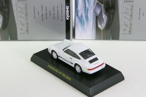 中古品＞京商 1/64 ポルシェ 911 RS 964 ホワイト シークレット ポルシェ ミニカーコレクション4 Kyosho 1/64 PORSCHE  911 RS 964 white secret - 公式通販|オンラインストア