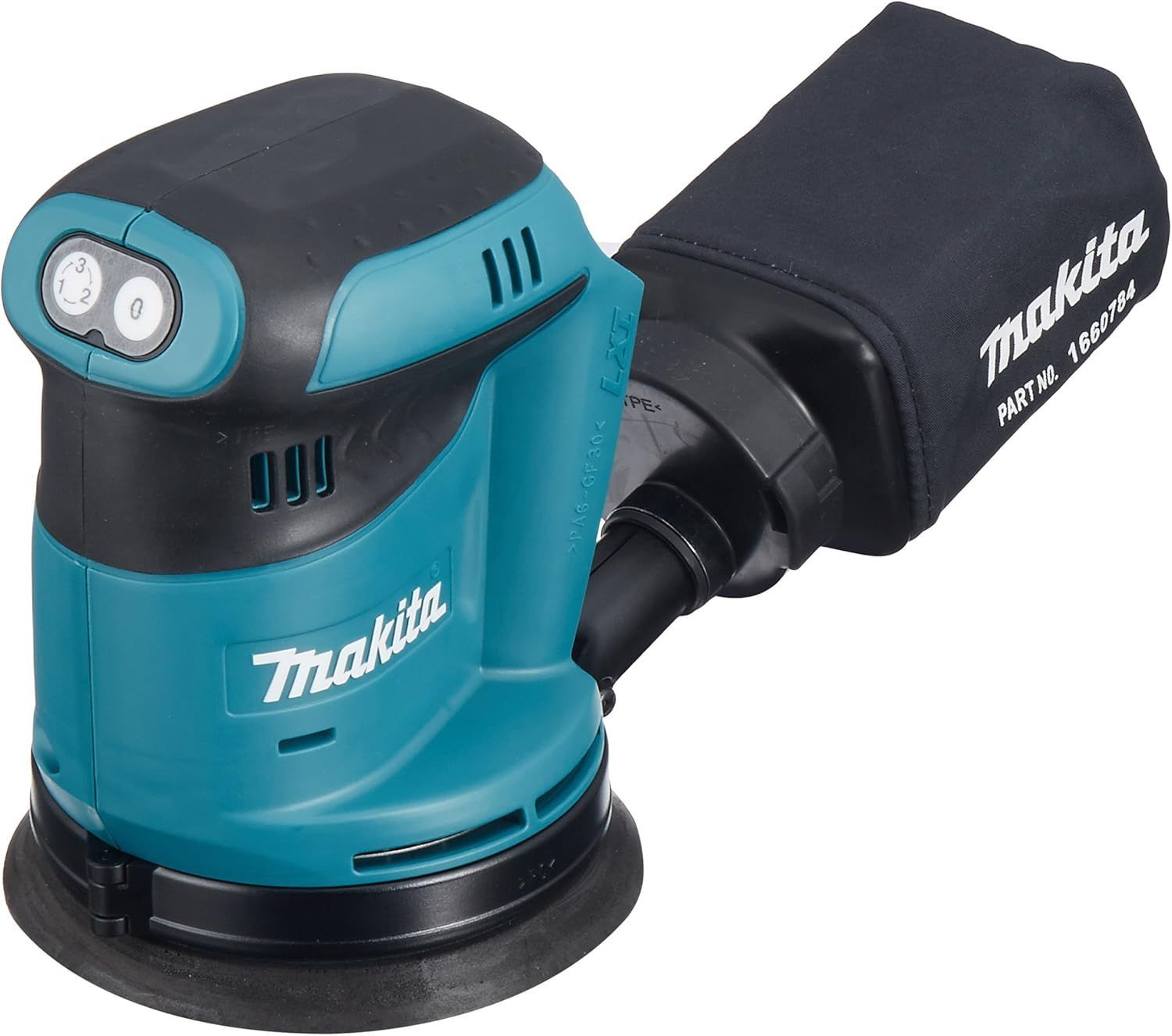 マキタ Makita 充電式ランダムオービットサンダ 18V 本体のみ|バッテリー 充電器別売 ペーパー寸法 125mm BO180DZ