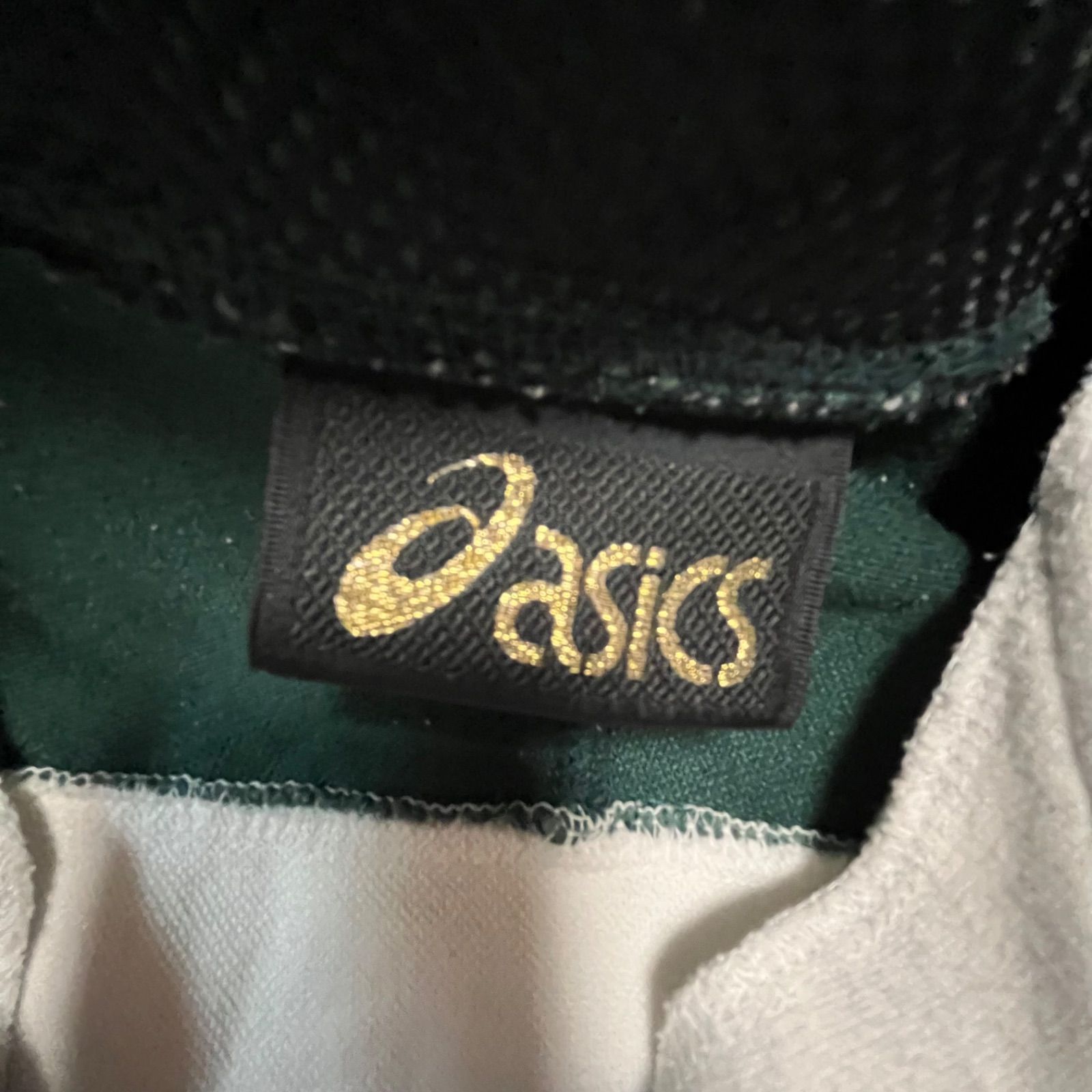 asics アシックス 90s スタンドカラー ハーフジップ プル