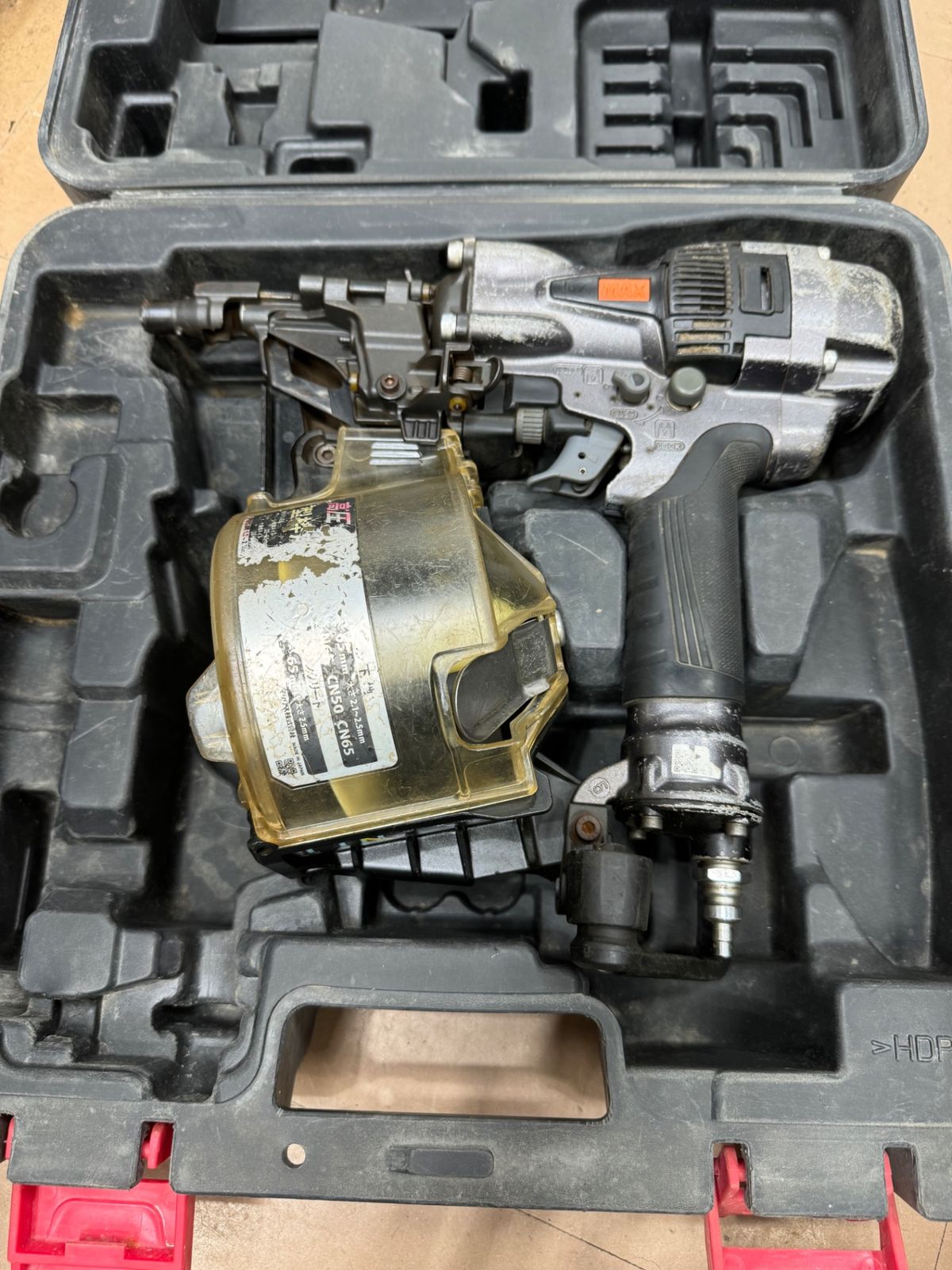 マックス(MAX) 高圧エア釘打ち機 HN-65FW1【草加店】