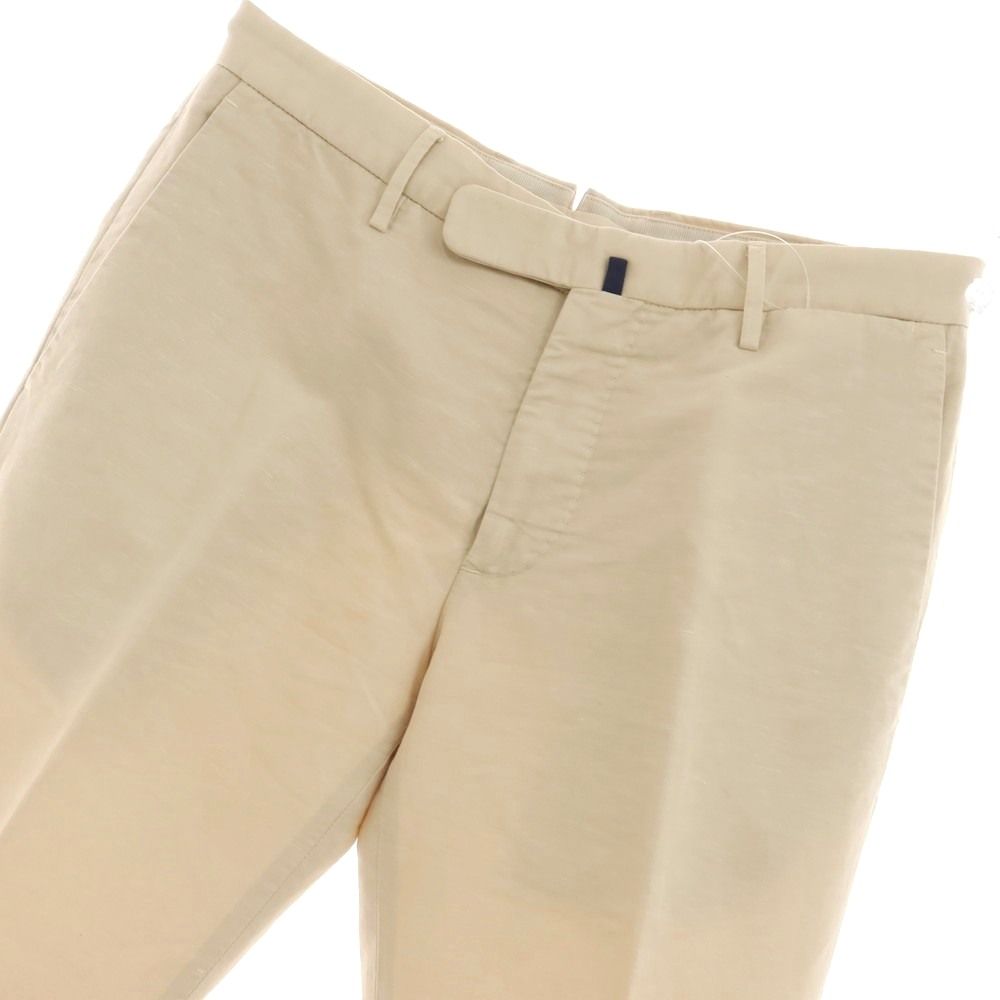 INCOTEX ベージュ 　コットンパンツ　 サイズ46 INCOTEX（インコテックス）TAPERED FIT ストレッチコットン
