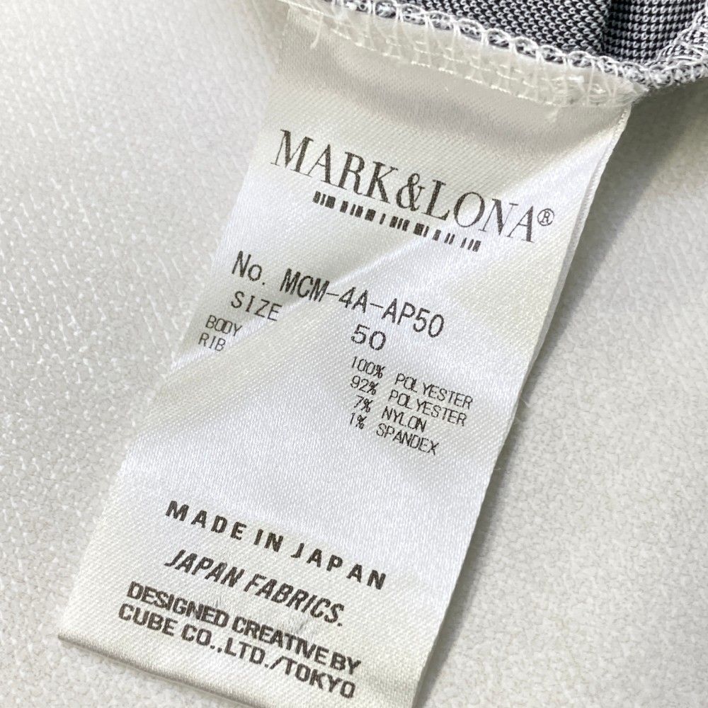 サイズ：50 MARK&LONA マークアンドロナ 2024年 半袖ポロシャツ