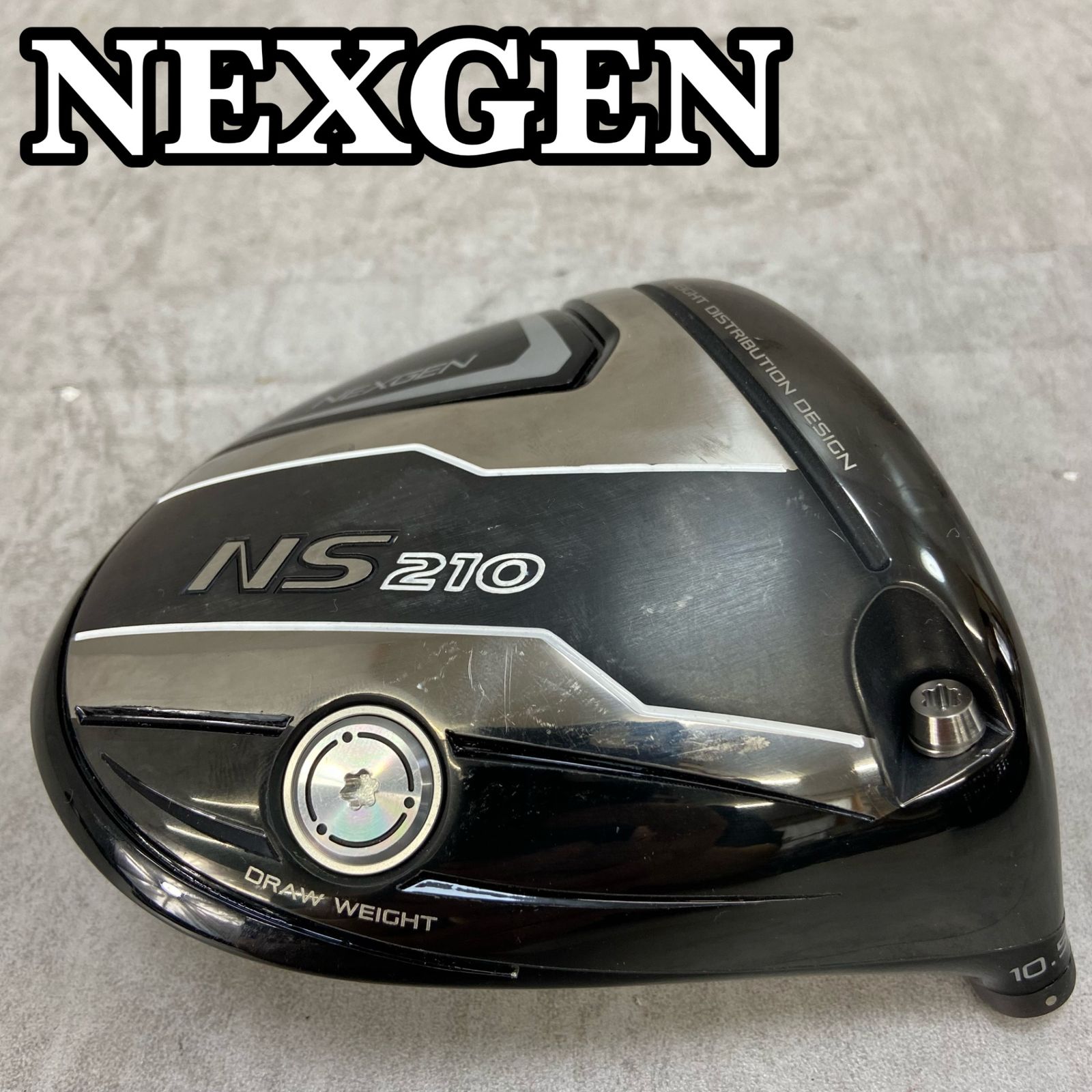 ネクスジェン NS210 メンズゴルフ ドライバー ヘッド 右利き用 10.5° NEXGEN