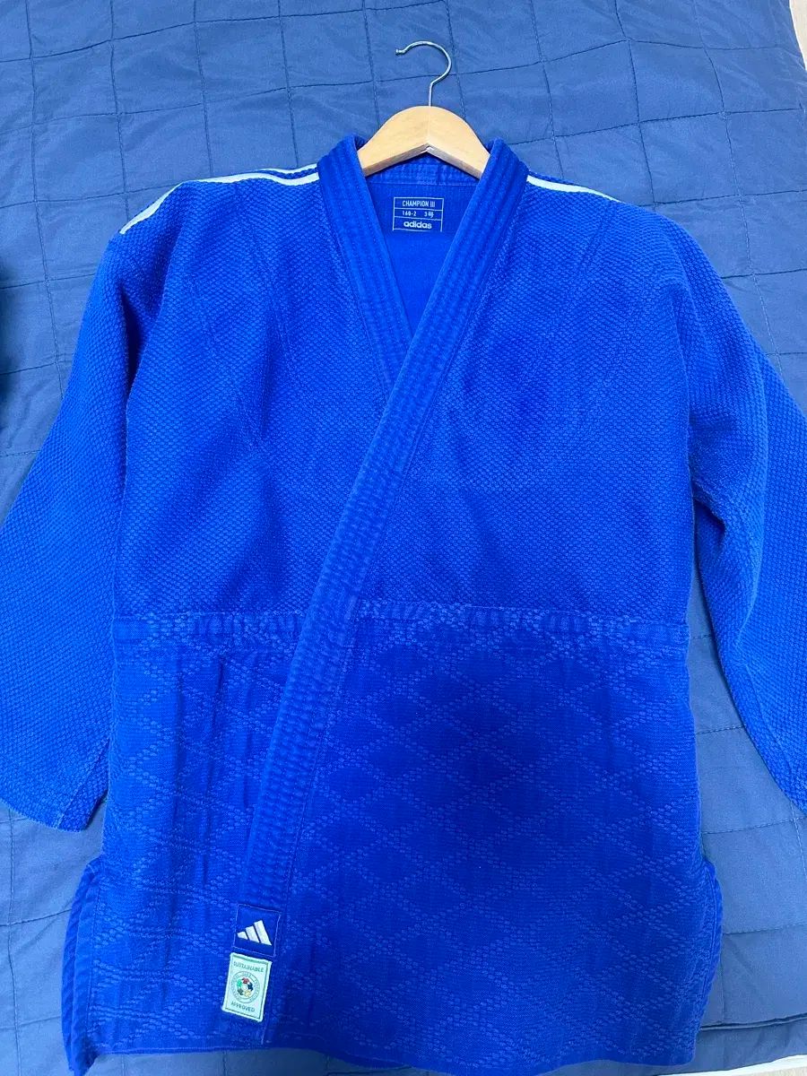 adidas アディダス チャンピオン 3 160 選手用 柔道着 j730 清道スーツ