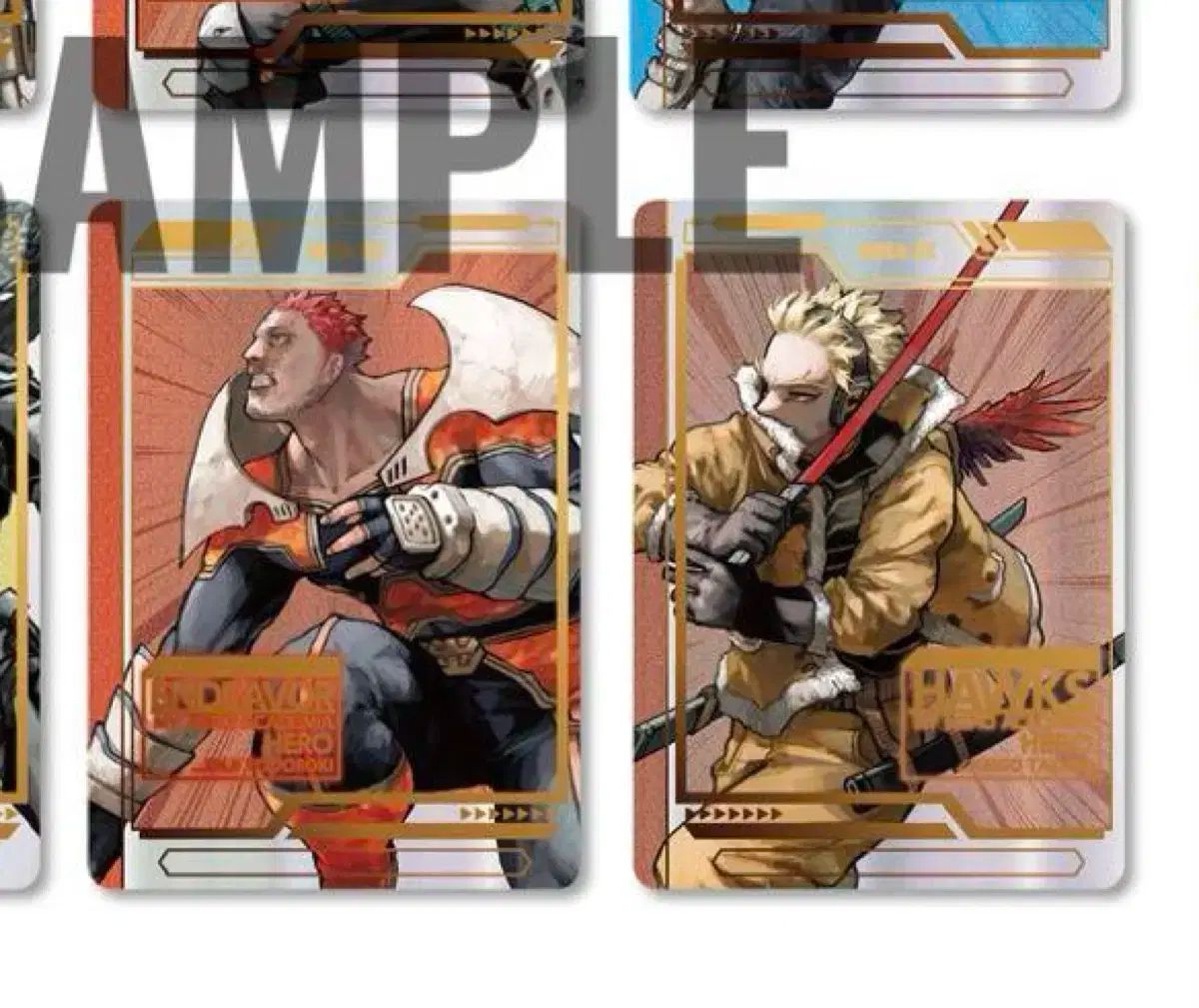 僕のヒーローアカデミア ヒロアカ展 クリアカード ホークス