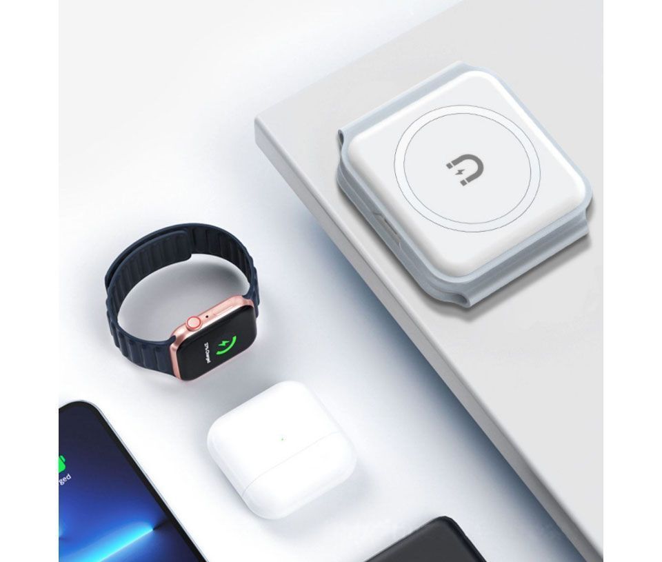 ワイヤレス充電器 3in1 折りたたみ マグネット充電器 急速充電