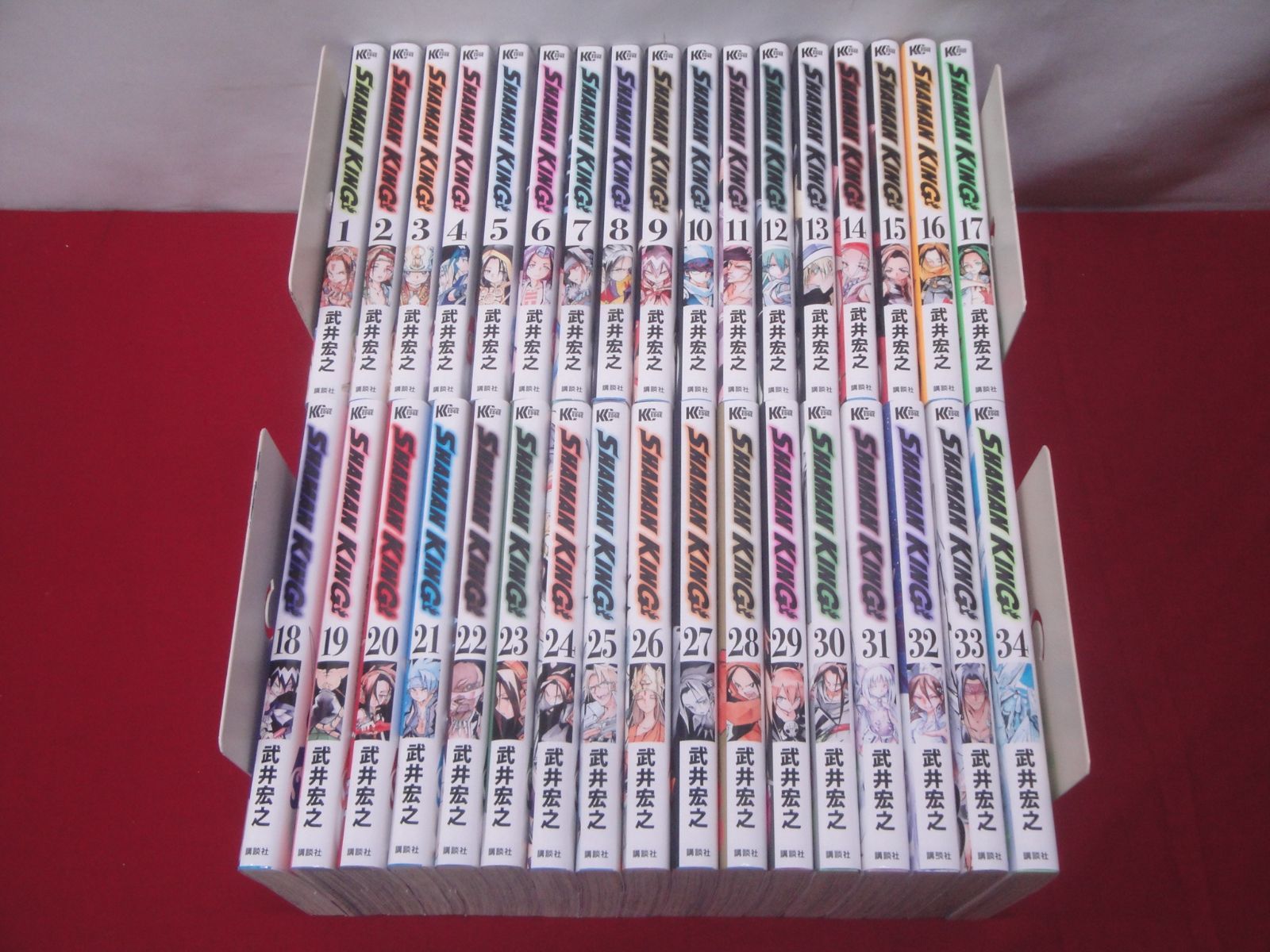シャーマンキング SHAMAN KING コミック 1-34巻セット 武井宏之