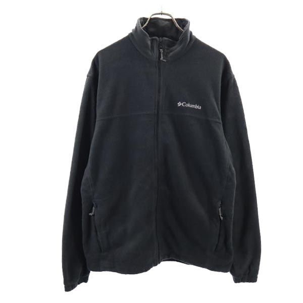 コロンビア アウトドア 長袖 フリースジャケット L グレー系 Columbia メンズ 古着 【231120】