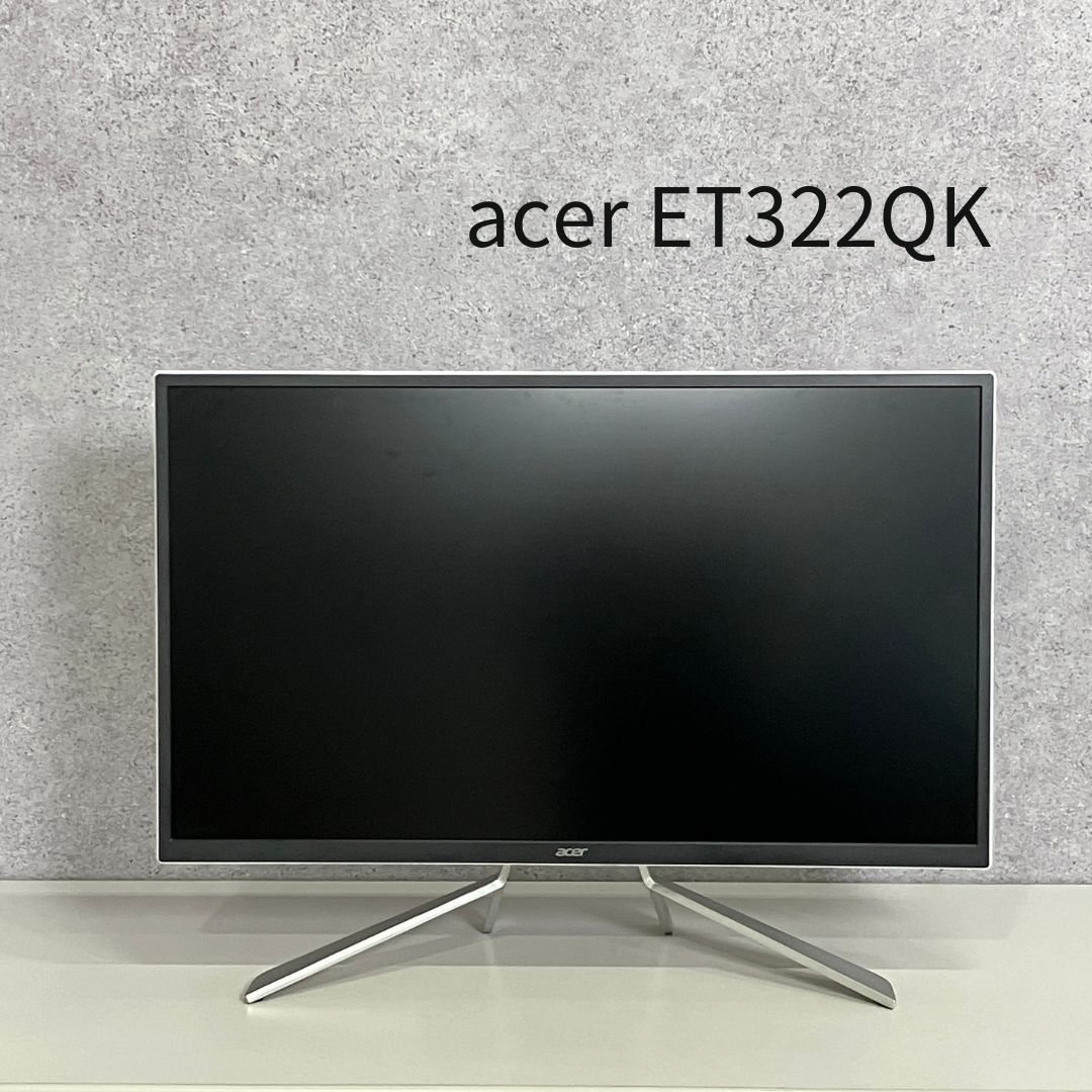 acer ET322QK  31.5インチ 4Kディスプレイ ホワイト