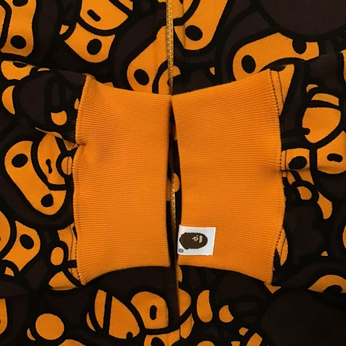 ☆XL☆ BABY MILO フルジップ パーカー a bathing ape BAPE full zip