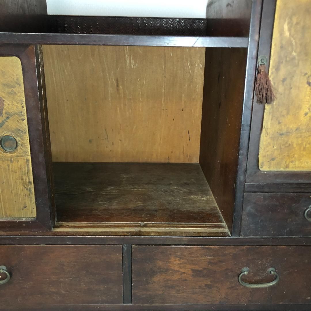 アンティーク 和棚