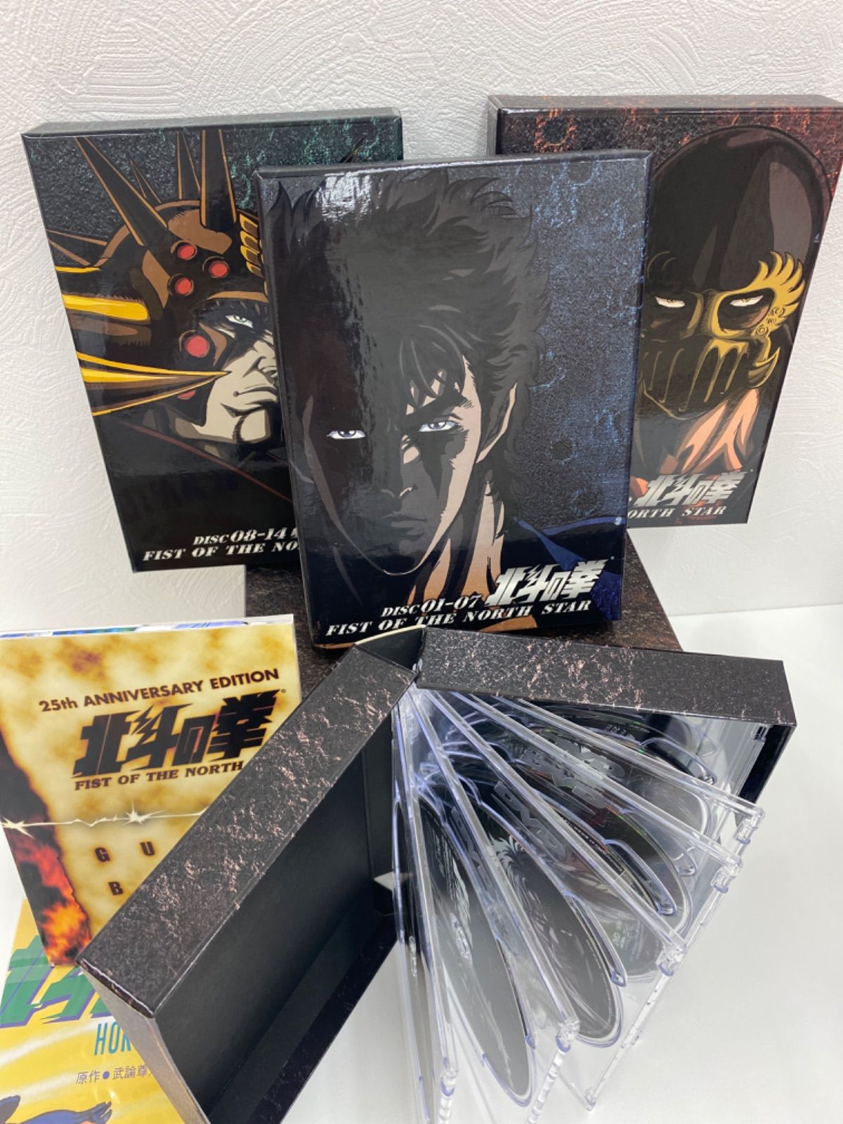ケンシロウ&黒王号　北斗の拳 生誕25周年記念DVD-BOX ※フィギュアのみ N 北斗の拳 25周年記念 DVD-BOX ケンシロウ&国王号 特大フィギュア DVD