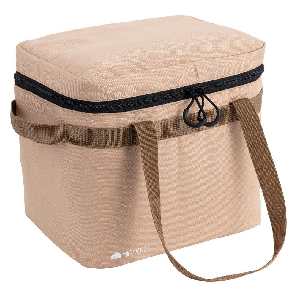 （まとめ買い）ナカバヤシ HIPPOSS ヒッポス クーラーバッグ タン HPS-CB01TN 〔×3〕 【北海道・沖縄・離島配送不可】 まとめ買い）ナカバヤシ HIPPOSS ヒッポス クーラーバッグ タン HPS