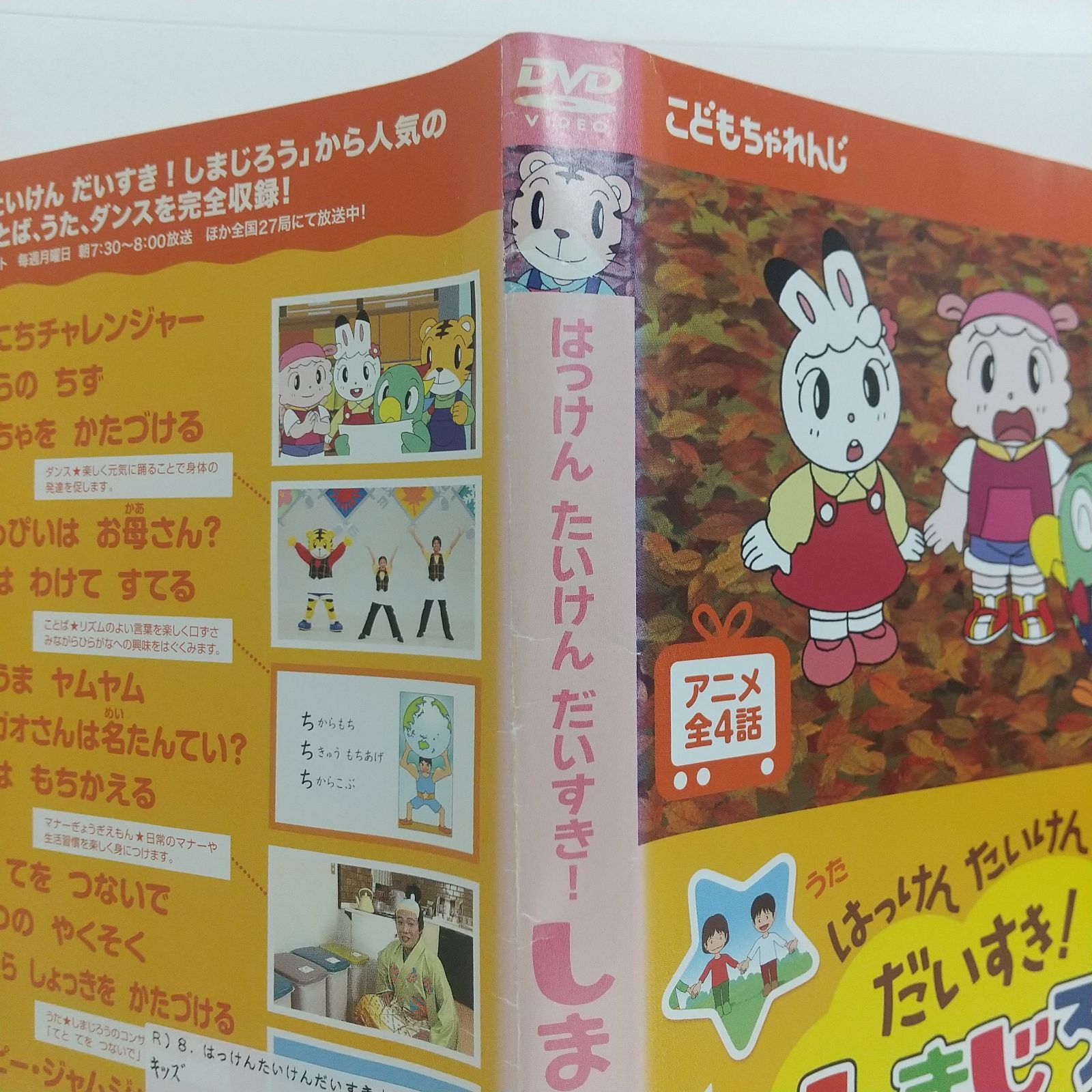はっけん たいけん だいすき！ しまじろう8 レンタル専用 中古 DVD