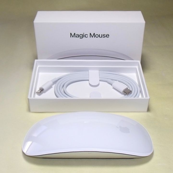 Apple Magic Mouse MK2E3J/A 編み込みUSB-Cケーブル付属 - メルカリ