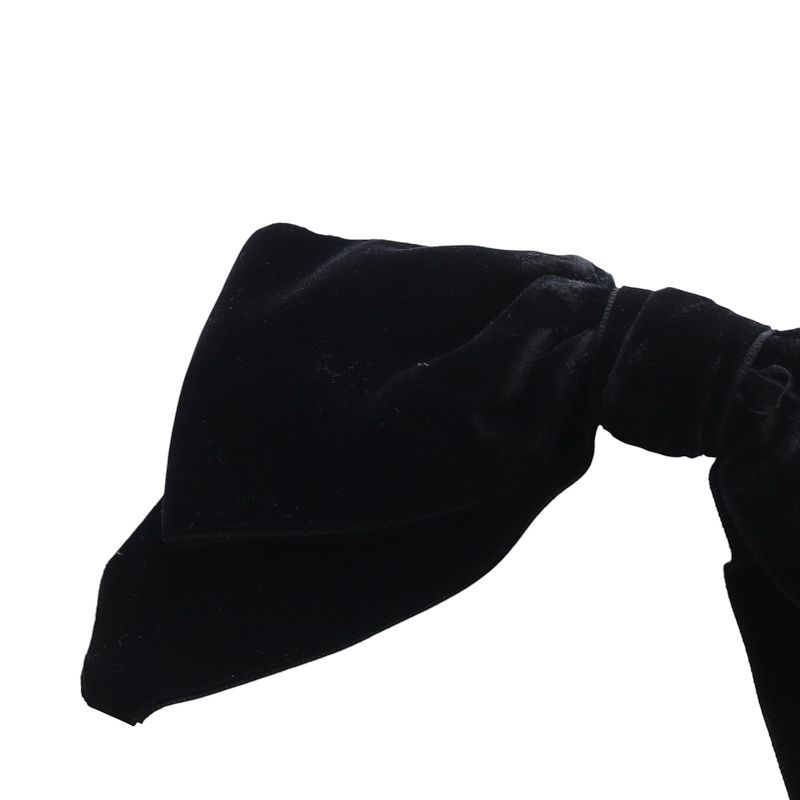 シャネル ビッグベロアリボンバレッタ 黒 ブラック - メルカリ 