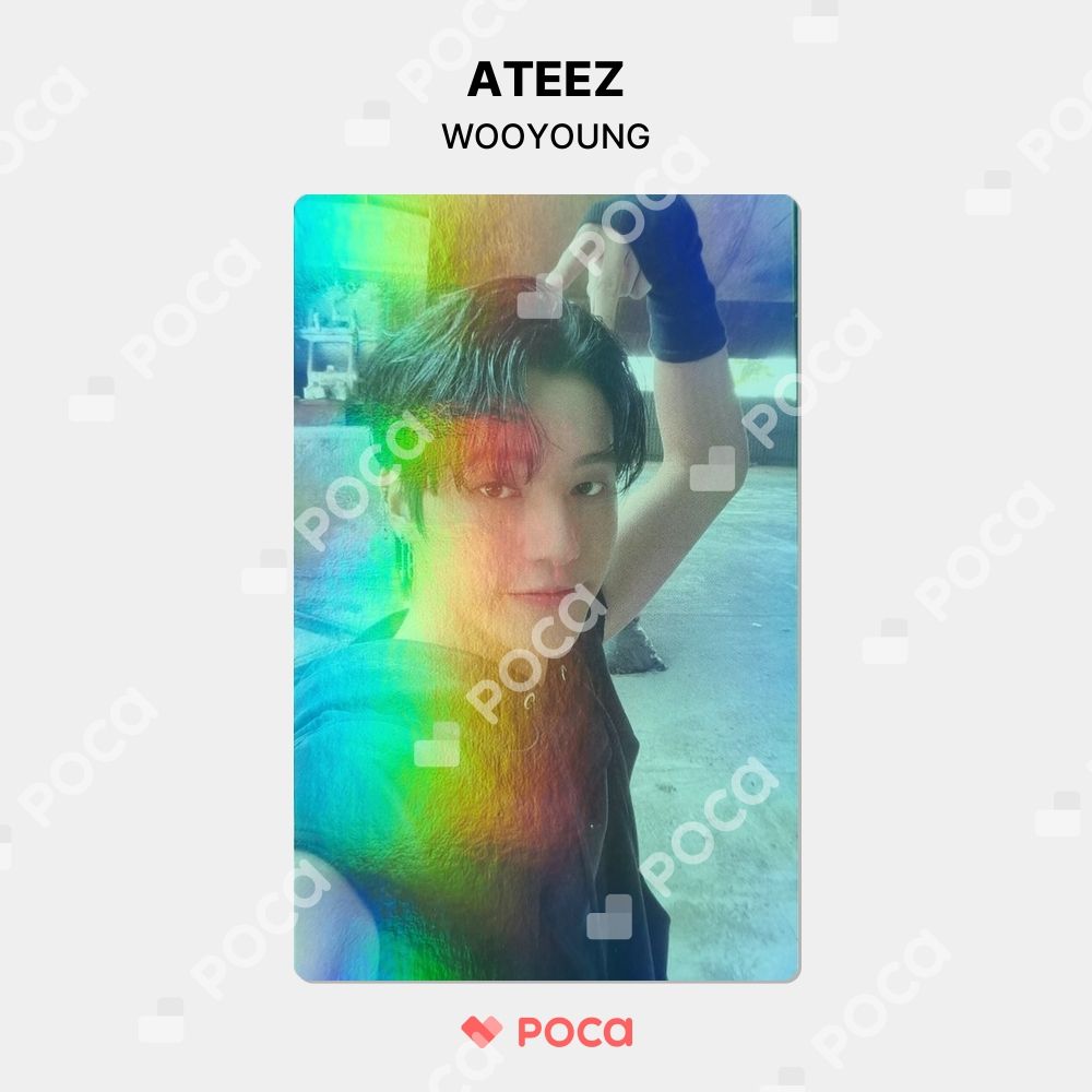 ATEEZ the world ウヨン movement kq 特典 トレカ ATEEZ MOVEMENT 封入トレカ 店舗限定トレカ 4枚 セット ウヨン