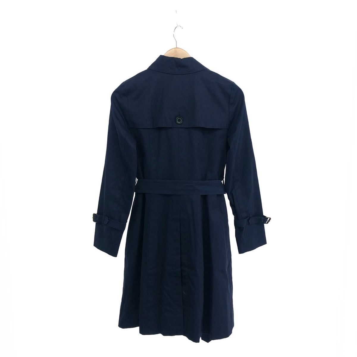 BLUE LABEL CRESTBRIDGE ブルーレーベルクレストブリッジ ライナー付トレンチコート サイズ 38 Aライン ネイビー レディース 240001162267