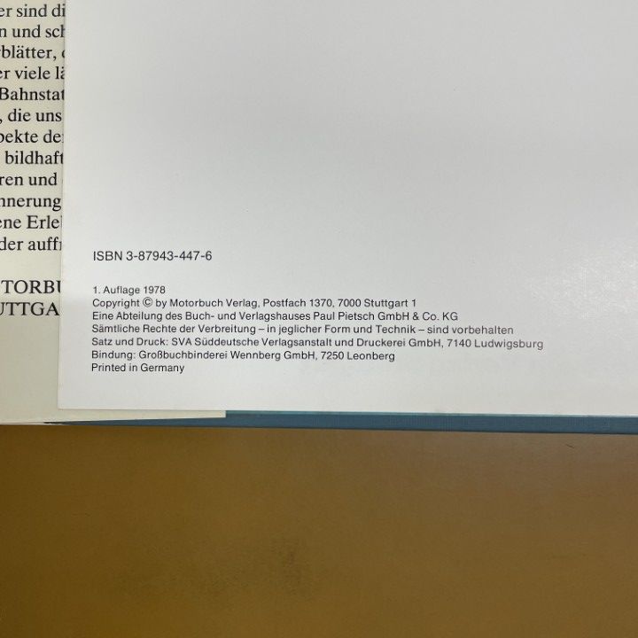 ▲01)【同梱不可】REICHSBAHN KALENDER/ライヒスバーン カレンダー/Alfred B. Gottwaldt/Motorbuch Verlag/1978年/ドイツ帝国鉄道/A △01)【同梱不可】REICHSBAHN KALENDER/ライヒスバーン
