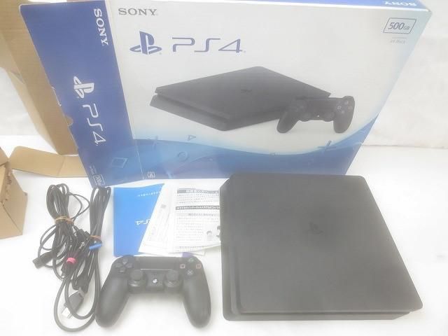 品 ゲーム プレイステーション4 PS4本体 CUH-2000A 500GB ジェット ブラック