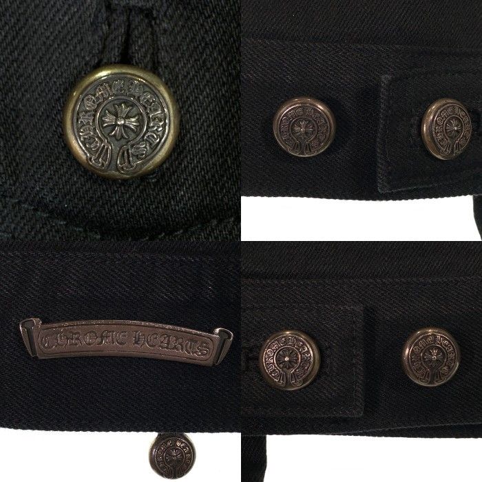 Chrome Hearts クロムハーツ ブラックデニム トラッカー