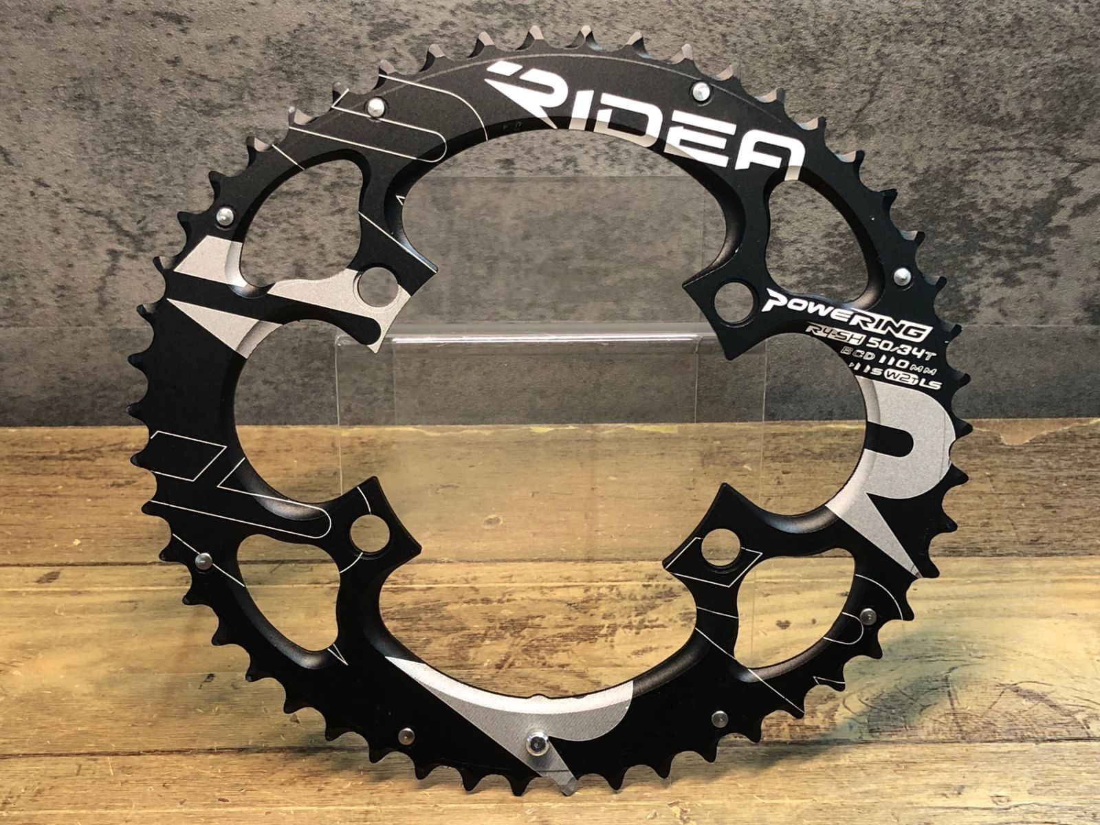 RIDEA POWERRING チェーンリング 50-34t 11s , 【公式通販】