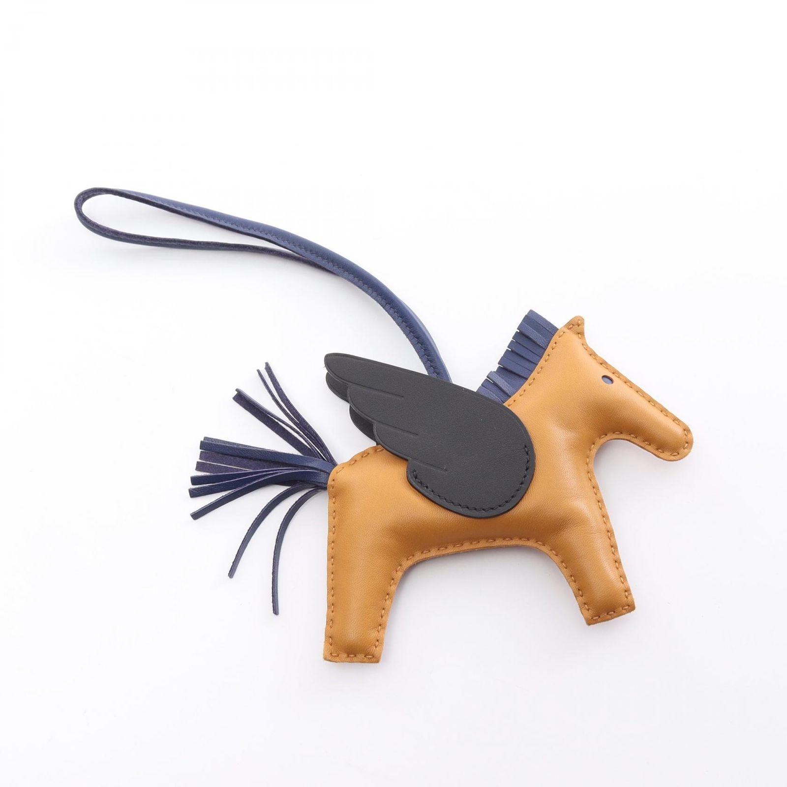 【ジャンク】エルメス ロデオペガサスセサミ ノワール ブルーサフィール チャーム ジャンク】エルメス ロデオペガサスセサミ ノワール ブルーサフィール