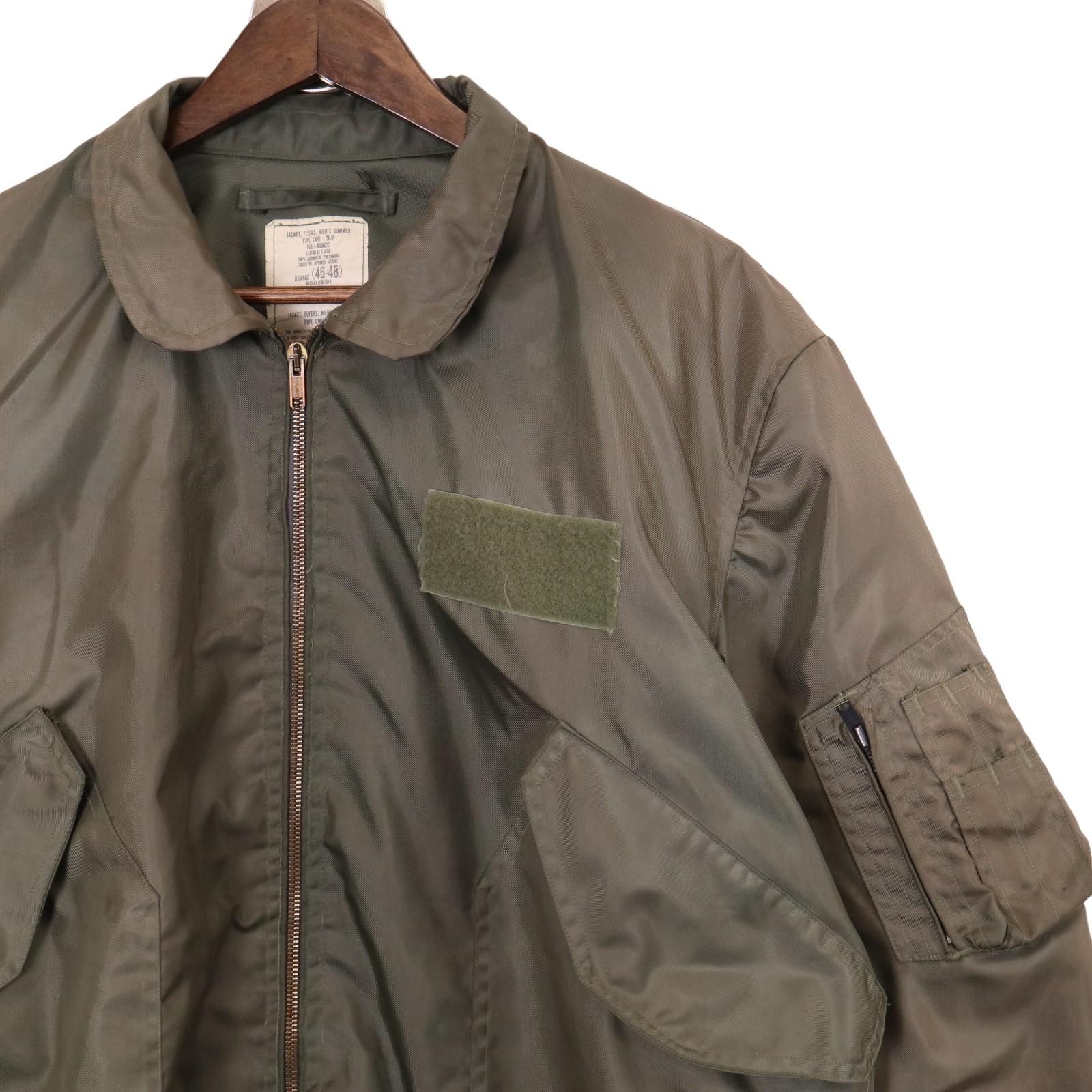 90年代 米軍実物 U.S.AIRFORCE CWU-36/P フライトジャケット 