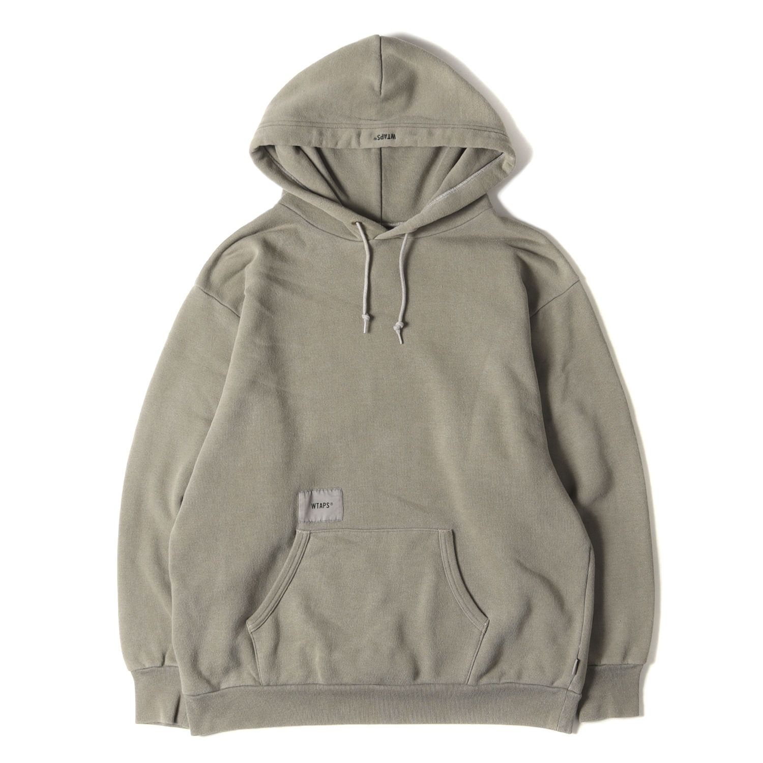 WTAPS ダブルタップス パーカー サイズ:L 19AW オーバーダイ加工 