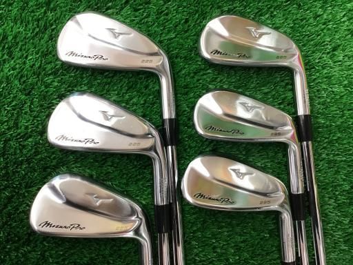 ミズノ Mizuno Pro 225 6S アイアンセット IR 純正特注シャフト フレックスS メンズ 男性用 右利き 右用 Cランク ゴルフクラブ