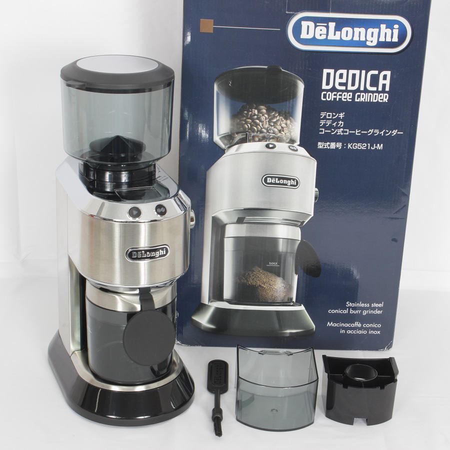 デロンギ デディカ KG521J-M コーン式コーヒーグラインダー DeLonghi 本体 - メルカリ