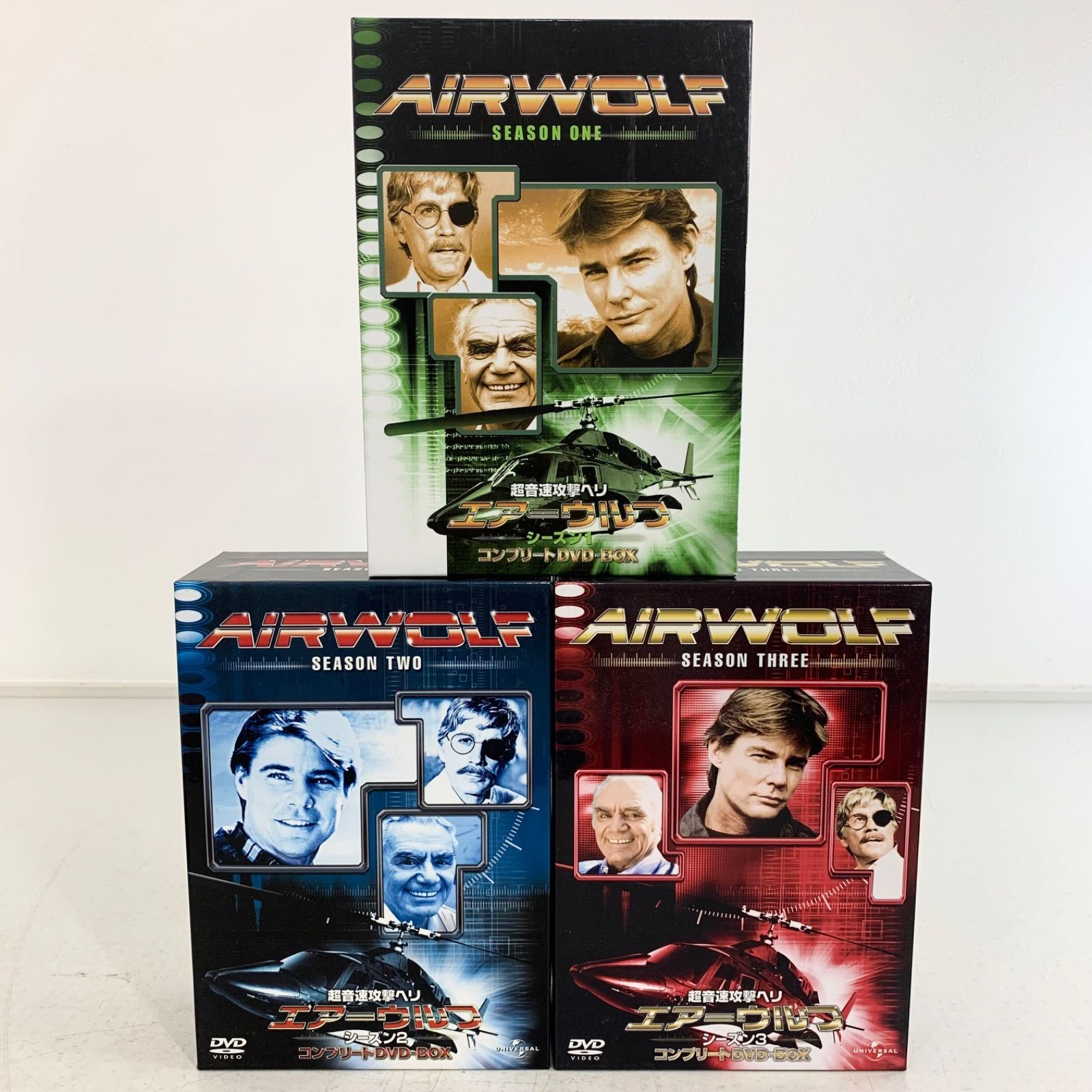 DVD 超音速攻撃ヘリ エアーウルフ シーズン1 ・2・3 バリューパック